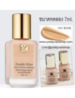 ESTEE LAUDER Double Wear Stay In Place Makeup SPF 10 PA++ ขนาดทดลอง 7 ml. สี 1W1 Bone เหมาะสำหรับผิวโทนเหลือง แพคเกจขวดแก้วเหมือนไซส์จริง รองพื้นสำหรับคนหน้ามัน เน้นเรื่องการควบคุมความมันและปกปิด เนื้อกึ่งแมท ปกปิดดีมาก ช่วยปรับผิวให้เรียบเนีย ESTEE LAUDER Double Wear Stay In Place Makeup SPF 10 PA++ ขนาดทดลอง 7 ml. สี 1W1 Bone เหมาะสำหรับผิวโทนเหลือง แพคเกจขวดแก้วเหมือนไซส์จริง รองพื้นสำหรับคนหน้ามัน เน้นเรื่องการควบคุมความมันและปกปิด เนื้อกึ่งแมท ปกปิดดีมาก ช่วยปรับผิวให้เรียบเนีย