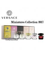 Versace Miniatures Collection 2017 For Women (Special for Eros Pour Femme) ชุดเซ็ทน้ำหอม 4 กลิ่นหอมขายดีสำหรับหญิงสาว จำนวน 5 ขวด ซึ่งจะมีกลิ่น Eros Pour Femme ที่จะมีทั้ง EDP. และ EDT. ซึ่งมีความเข้มข้นของหัวน้ำหอมที่แตกต่างหอมหรูหราโดดเด่นเป