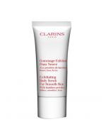 Clarins Exfoliating Body Scrub For Smooth Skin ขนาดทดลอง 30 ml. ขั้นตอนแรกที่สำคัญที่สุดเพื่อผิวทั่วเรือนร่างที่นุ่มนวล เรียบเนียน กระชับ อ่อนเยาว์ ครีมสครับขัดผิวสูตร Bamboo Powder จากธรรมชาติ ขจัดเซลล์เสื่อมสภาพที่ให้ความรู้สึกสดชื่นพร้อมประสิ Clarins Exfoliating Body Scrub For Smooth Skin ขนาดทดลอง 30 ml. ขั้นตอนแรกที่สำคัญที่สุดเพื่อผิวทั่วเรือนร่างที่นุ่มนวล เรียบเนียน กระชับ อ่อนเยาว์ ครีมสครับขัดผิวสูตร Bamboo Powder จากธรรมชาติ ขจัดเซลล์เสื่อมสภาพที่ให้ความรู้สึกสดชื่นพร้อมประสิ