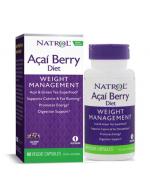 Natrol Acai Berry Diet 60 Capsules ขายดีอันดับ 1 ใน USA อาหารเสริมจากสกัดจาก Acai & Green Tea ช่วยเร่ง metabolism ให้ช่วยเผาผลาญแคลอรี่ได้ดียิ่งขึ้น และสารสกัดจากเบอร์รี่ ช่วยให้ระบบย่อยอาหารทำงานได้ดียิ่งขึ้นตามไปด้วย ทำให้ลดน้ำหนักได้เร็