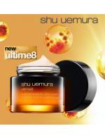 Shu Uemura Ultime8 Sublime Beauty Oil In Cream 50 ml. ครีมออยล์ชั้นเลิศ มอบผิวที่นุ่มลื่นดุจผ้าแคชเมียร์ ผิวเนียนละเอียด เปล่งประกาย ช่วยลดเลือนริ้วรอย ผิวหน้ากระชับดูสวยได้รูป เพื่อความงามอันเป็นอมตะ ด้วยส่วนผสมจากออยล์ทรงคุณค่า 8 ชนิดของชู อ