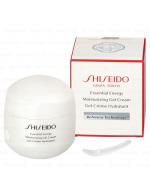 Shiseido Essential Energy Moisturizing Gel Cream 50 ml. ครีมบำรุงผิวสูตรเนื้อเจล ให้สัมผัสชุ่มฉ่ำ สดชื่นราวหยดน้ำ ช่วยลดเลือนริ้วรอยแห่งวัย ผิวคล้ำหมอง ผิวแห้งกร้าน และสัญญาณอื่น ๆ ที่เกิดจากอาการผิวขาดพลัง เผยผิวดูเนื้อผิวชื่นชุ่ม นุ่มเนียน เ