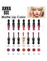 Anna Sui Matte Lip Color 6.6 ml / 7 g. ลิปจิ้มจุ่มเนื้อแมท เนื้อเนียนนุ่ม เกลี่ยลื่น ไม่หนักปาก ให้สีชัดติดทน ทาง่ายไม่แห้งจนเกินไป ในแพคเกจขวดสวย ลวดลายดอกไม้ สไตล์เจ้าหญิง ของแอนนา ซุย Anna Sui Matte Lip Color 6.6 ml / 7 g. ลิปจิ้มจุ่มเนื้อแมท เนื้อเนียนนุ่ม เกลี่ยลื่น ไม่หนักปาก ให้สีชัดติดทน ทาง่ายไม่แห้งจนเกินไป ในแพคเกจขวดสวย ลวดลายดอกไม้ สไตล์เจ้าหญิง ของแอนนา ซุย