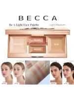 ****Becca Be A Light Face Palette (Limited Edition) #Light to Medium ŷŷ! Ѻշͧ  ˹Ҵҧ繸ҵ ʧẺúǧ ͹ӹҨҡ Եҧ ෤Ԥͧ