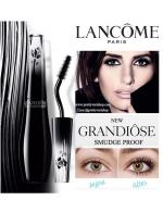 Lancome Grandiose Smudgeproof Mascara สี 01 Black ขนาดปกติ 10g. No box มาสคาร่าสุดหรูสีดำสนิท คิดค้นเพื่อสาวเอเชียโดเฉพาะ นวัตกรรมใหม่กับแปรงโค้งแบบ Swan-Neck ช่วยให้การปัดง่ายขึ้น ให้ขนตางอน ยาว เด้ง เพียงปัดครั้งแรก และปัดซ้ำได้ ไม่เลอะตาไม่ดำ Lancome Grandiose Smudgeproof Mascara สี 01 Black ขนาดปกติ 10g. No box มาสคาร่าสุดหรูสีดำสนิท คิดค้นเพื่อสาวเอเชียโดเฉพาะ นวัตกรรมใหม่กับแปรงโค้งแบบ Swan-Neck ช่วยให้การปัดง่ายขึ้น ให้ขนตางอน ยาว เด้ง เพียงปัดครั้งแรก และปัดซ้ำได้ ไม่เลอะตาไม่ดำ