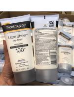 Neutrogena Ultra Sheer Dry-Touch Sunscreen SPF 100+ Ҵ 147 ml. ùѹᴴйᾷ˹ѧѰԡ Ѻӧҹҧ ᴴç ӧҹͿȷԴ俹͹ѹ ෤ HELIOPLEX ͧǨҡ UVA