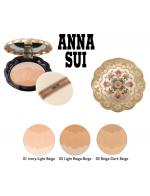 Anna Sui BB Pressed Powder SPF30 PA++9.5 g.(ตลับ+แป้งรีฟิล) แป้งพัฟผสมบีบีรองพื้น ที่ให้การปกปิดได้เนียนสนิท ประกอบด้วยแป้ง 3 โทนสีช่วยให้คุณปกปิดริ้วรอย ไฮไลต์ และเฉดดิ้งใบหน้าได้ในตลับเดียว ช่วยเพิ่มมิติให้ใบหน้า สวยได้ในทุกมุมมอง อณูของเนื้อแป้งที่ละเอ Anna Sui BB Pressed Powder SPF30 PA++9.5 g.(ตลับ+แป้งรีฟิล) แป้งพัฟผสมบีบีรองพื้น ที่ให้การปกปิดได้เนียนสนิท ประกอบด้วยแป้ง 3 โทนสีช่วยให้คุณปกปิดริ้วรอย ไฮไลต์ และเฉดดิ้งใบหน้าได้ในตลับเดียว ช่วยเพิ่มมิติให้ใบหน้า สวยได้ในทุกมุมมอง อณูของเนื้อแป้งที่ละเอ