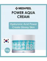 MEDI-PEEL Daily Intensive Skincare Power Aqua Cream 50 g. ครีมให้ความชุ่มชื้นมอบความชุ่มชื้นอย่างเข้มข้นให้กับผิวและช่วยให้ผิวสดชื่นคุณสมบัติ 56 แคปซูล กรดไฮยาลูโรนิกที่ให้ความชุ่มชื่นแก่ผิวและช่วยเพิ่มความยืดหยุ่นของผิวประกอบด้วยแอสตาแซนธินที่อุดมด้วยสาร MEDI-PEEL Daily Intensive Skincare Power Aqua Cream 50 g. ครีมให้ความชุ่มชื้นมอบความชุ่มชื้นอย่างเข้มข้นให้กับผิวและช่วยให้ผิวสดชื่นคุณสมบัติ 56 แคปซูล กรดไฮยาลูโรนิกที่ให้ความชุ่มชื่นแก่ผิวและช่วยเพิ่มความยืดหยุ่นของผิวประกอบด้วยแอสตาแซนธินที่อุดมด้วยสาร