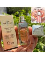 Dior Prestige La Micro-Huile de Rose Advanced Serum ขนาดทดลอง 5ml. วิตามินบูสเตอร์สูตรเข้มข้น ใช้แล้วหน้านิ่มเฟิร์มกระชับทันทีโดยไม่ต้องพึ่งโบท็อกซ์ เพียงครั้งแรกที่ใช้ก็รู้สึกว่าผิวอิ่มฟูขึ้น และหากใช้อย่างต่อเนื่อง 4 สัปดาห์ จะรู้สึกว่าผิวเด็กลงถึง 3 ปี Dior Prestige La Micro-Huile de Rose Advanced Serum ขนาดทดลอง 5ml. วิตามินบูสเตอร์สูตรเข้มข้น ใช้แล้วหน้านิ่มเฟิร์มกระชับทันทีโดยไม่ต้องพึ่งโบท็อกซ์ เพียงครั้งแรกที่ใช้ก็รู้สึกว่าผิวอิ่มฟูขึ้น และหากใช้อย่างต่อเนื่อง 4 สัปดาห์ จะรู้สึกว่าผิวเด็กลงถึง 3 ปี