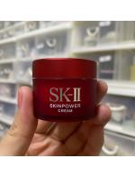 SK-II Skinpower Cream ขนาดทดลอง 15 g. สูตรใหม่! ครีมยกกระชับผิว ด้วยสุดยอดประสิทธิภาพที่ตรงเข้าเพิ่มความชุ่มชื่นอย่างล้ำลึก ให้ผิวดูอ่อนเยาว์ เรียบเนียนกระชับ SK-II Skinpower Cream ขนาดทดลอง 15 g. สูตรใหม่! ครีมยกกระชับผิว ด้วยสุดยอดประสิทธิภาพที่ตรงเข้าเพิ่มความชุ่มชื่นอย่างล้ำลึก ให้ผิวดูอ่อนเยาว์ เรียบเนียนกระชับ