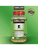 Kirkland Signature Vitamin E 400IU - 500 Softgels วิตามินอีคุณภาพสูงจากอเมริกา วิตามินอีเป็นสารต่อต้านอนุมูลอิสระขั้นเทพ ช่วยชะลอริ้วรอย เหี่ยวย่น ช่วยบำรุงผิวพรรณให้ผิวสวย ลดรอยสิว รอยดำ ผิวนุ่มชุ่มชื้น ถน่าสัมผัส ช่วยลดคลอเลสเตอรอลหรือที่เรียกกันว่า ไขม Kirkland Signature Vitamin E 400IU - 500 Softgels วิตามินอีคุณภาพสูงจากอเมริกา วิตามินอีเป็นสารต่อต้านอนุมูลอิสระขั้นเทพ ช่วยชะลอริ้วรอย เหี่ยวย่น ช่วยบำรุงผิวพรรณให้ผิวสวย ลดรอยสิว รอยดำ ผิวนุ่มชุ่มชื้น ถน่าสัมผัส ช่วยลดคลอเลสเตอรอลหรือที่เรียกกันว่า ไขม