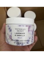 Victoria's Secret Lavender & Vanilla Relax Exfoliating Body Scrub 368 g. สครับผิวกาย กลิ่นหอมผ่อนคลายด้วยกลิ่นลาเวนเดอร์และวานิลลา ที่ผสานส่วนผสมอย่างลงตัว เผยผิวเนียนนุ่มด้วยสครับน้ำตาลเข้มข้น พร้อมกลิ่นหอมผ่อนคลายเหมือนทำสปาเองที่บ้าน กลิ่นติดผ Victoria's Secret Lavender & Vanilla Relax Exfoliating Body Scrub 368 g. สครับผิวกาย กลิ่นหอมผ่อนคลายด้วยกลิ่นลาเวนเดอร์และวานิลลา ที่ผสานส่วนผสมอย่างลงตัว เผยผิวเนียนนุ่มด้วยสครับน้ำตาลเข้มข้น พร้อมกลิ่นหอมผ่อนคลายเหมือนทำสปาเองที่บ้าน กลิ่นติดผ