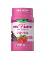Nature's Truth Vitamins Women's Multivitamin + Collagen Gummies Natural Mixed Berry 70 Vegan GummiesԵԹѺ˭ԧ ਹٻẺ ҹ ԡʹ Ѻ˭֧·ͧ آҾç Ŵ