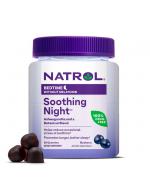 Natrol Gummies Bedtime without Melatonin Soothing Night 50 Blueberry Gummies ของแท้จาก US 100% วิตามินเม็ดกัมมี่ เสริมการนอนหลับอย่างมีประสิทธิภาพ รูปแบบเจลลี่รสบลูเบอร์รี่ ตัวนี้ไม่มีส่วนผสมของเมลาโทนิน แต่ทำมาจาก Ashwagandha และส่วนผสมทางพฤกษาศาสตร์ ที่ Natrol Gummies Bedtime without Melatonin Soothing Night 50 Blueberry Gummies ของแท้จาก US 100% วิตามินเม็ดกัมมี่ เสริมการนอนหลับอย่างมีประสิทธิภาพ รูปแบบเจลลี่รสบลูเบอร์รี่ ตัวนี้ไม่มีส่วนผสมของเมลาโทนิน แต่ทำมาจาก Ashwagandha และส่วนผสมทางพฤกษาศาสตร์ ที่