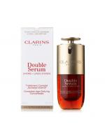 CLARINS Double Serum Complete Age-Defying Concentrate 30 ml. สูตรใหม่ล่าสุด รุ่นที่ 9 เซรั่มอันเป็นเอกลักษณ์ของคลาแรงส์การันตีด้วยยอดจำหน่ายอันดับหนึ่ง สูตรใหม่เพื่อประสิทธิภาพที่เพิ่มมากขึ้น เพื่อผิวที่ดูอ่อนเยาว์อย่างเรียบเนียนจากการใช้เพียงหยดเดียว ริ้ CLARINS Double Serum Complete Age-Defying Concentrate 30 ml. สูตรใหม่ล่าสุด รุ่นที่ 9 เซรั่มอันเป็นเอกลักษณ์ของคลาแรงส์การันตีด้วยยอดจำหน่ายอันดับหนึ่ง สูตรใหม่เพื่อประสิทธิภาพที่เพิ่มมากขึ้น เพื่อผิวที่ดูอ่อนเยาว์อย่างเรียบเนียนจากการใช้เพียงหยดเดียว ริ้