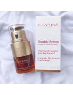 CLARINS Double Serum Complete Age Control Concentrate 20 ml.เซรั่มต่อต้านความร่วงโรยอันดับ 1 ของคลาแรงส์ สูตรเข้มข้นสองเท่า ผสมผสานสารสกัดเปี่ยมประสิทธิภาพจากพืช 21 ชนิด ช่วยกระชับผิวและลดเลือนริ้วรอยอย่างเห็นได้ชัด CLARINS Double Serum Complete Age Control Concentrate 20 ml.เซรั่มต่อต้านความร่วงโรยอันดับ 1 ของคลาแรงส์ สูตรเข้มข้นสองเท่า ผสมผสานสารสกัดเปี่ยมประสิทธิภาพจากพืช 21 ชนิด ช่วยกระชับผิวและลดเลือนริ้วรอยอย่างเห็นได้ชัด