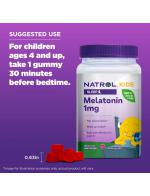 Natrol Kids Melatonin Sleep Gummies 1mg.Raspberry 180 Gummies ของแท้จาก US 100% วิตามินเมลาโทนินสำหรับเด็ก 4 ปี ขึ้นไป น้ำหนักไม่น้อยกว่า 14 กิโลกรัม เยลลี่ กัมมี่ตัวช่วยนอนหลับ รสราสเบอร์รี่ อร่อยทานง่าย แบรนด์คุุณภาพจากอเมริกา