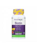 Natrol Biotin Beauty 10,000 mcg 60 Strawberry-Flavored Fast Dissolve Tablets บำรุงผม ผิวพรรณ เล็บ เร่งด่วน วิตามินไบโอตินเข้มข้น 10,000 ไมโครกรัม สำหรับหนังศีรษะบาง ผมร่วงง่าย นี่ค่ะไบโอตินที่จะช่วยเสริมแข็งแรงให้รากผมยึดเกาะเส้นผมของคุณได้ดีขึ้น แบรนด์ดี Natrol Biotin Beauty 10,000 mcg 60 Strawberry-Flavored Fast Dissolve Tablets บำรุงผม ผิวพรรณ เล็บ เร่งด่วน วิตามินไบโอตินเข้มข้น 10,000 ไมโครกรัม สำหรับหนังศีรษะบาง ผมร่วงง่าย นี่ค่ะไบโอตินที่จะช่วยเสริมแข็งแรงให้รากผมยึดเกาะเส้นผมของคุณได้ดีขึ้น แบรนด์ดี