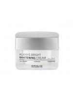 DERMALINE Always Bright Whitening Cream 50 ml. ครีมไวท์เทนนิ่งปรับโทนผิวให้สว่าง แบรนด์เกาหลี เป็นเหมือนโทนอัพในตัว ทาปุ้ปผิวขาวใสทันที ปรับผิวที่ไม่สม่ำเสมอให้ขาวใสเปล่งประกายอย่างเป็นธรรมชาติ ไม่เป็นคราบ ลดจุดด่างดำ ฟื้นฟูผิวให้แข็งแรงขึ้นลดริ้วรอย ช่วย DERMALINE Always Bright Whitening Cream 50 ml. ครีมไวท์เทนนิ่งปรับโทนผิวให้สว่าง แบรนด์เกาหลี เป็นเหมือนโทนอัพในตัว ทาปุ้ปผิวขาวใสทันที ปรับผิวที่ไม่สม่ำเสมอให้ขาวใสเปล่งประกายอย่างเป็นธรรมชาติ ไม่เป็นคราบ ลดจุดด่างดำ ฟื้นฟูผิวให้แข็งแรงขึ้นลดริ้วรอย ช่วย