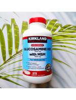 Kirkland Signature Glucosamine HCI 1500 mg with MSM 1500 mg 375 Tablets วิตามินบำรุงกระดูก บรรเทาปัญหาไขข้อเสื่อม เพิ่มความแข็งแรงไขข้อนักกีฬารักษาโรคข้อเข่าเสื่อม โดยช่วยลดอาการปวดไขข้อ เหมาะสำหรับผู้สูงอายุ และ นักกีฬาที่ต้องการเพิ่มความแข็งแรงของไขข้อ  Kirkland Signature Glucosamine HCI 1500 mg with MSM 1500 mg 375 Tablets วิตามินบำรุงกระดูก บรรเทาปัญหาไขข้อเสื่อม เพิ่มความแข็งแรงไขข้อนักกีฬารักษาโรคข้อเข่าเสื่อม โดยช่วยลดอาการปวดไขข้อ เหมาะสำหรับผู้สูงอายุ และ นักกีฬาที่ต้องการเพิ่มความแข็งแรงของไขข้อ