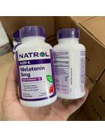 Natrol Melatonin Sleep 5 Mg 150 Tablets Strawberry ของแท้จาก US 100% แพคเกจใหม่ วิตามินเมลาโทนินแบบเม็ดอม รสสตรอเบอร์รี่แสนอร่อย ทานง่าย แค่อมให้ละลายในปาก ไม่จำเป็นต้องดื่มน้ำตาม มีคุณสมบัติกึ่งฮอร์โมน ช่วยให้เราหลับสนิท รู้สึกผ่อนคลาย นอนหลับง่ายขึ้น หล Natrol Melatonin Sleep 5 Mg 150 Tablets Strawberry ของแท้จาก US 100% แพคเกจใหม่ วิตามินเมลาโทนินแบบเม็ดอม รสสตรอเบอร์รี่แสนอร่อย ทานง่าย แค่อมให้ละลายในปาก ไม่จำเป็นต้องดื่มน้ำตาม มีคุณสมบัติกึ่งฮอร์โมน ช่วยให้เราหลับสนิท รู้สึกผ่อนคลาย นอนหลับง่ายขึ้น หล