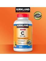 Kirkland Signature Chewable Vitamin C 500 mg. 500 Tablets วิตามินซี 500 mg. จากอเมริกา รูปแบบเม็ดเคี้ยวอร่อย รสส้ม Tangerine เปรี้ยวหวาน เด็กกินได้ผู้ใหญ่กินดี กินแล้วไม่เป็นหวัด เพิ่มภูมต้านทาน ลดการก่อสารอนุมูลอิสระด้วย และบอกเลยที่เมืองไทยไม่ค่อยมีวิตา Kirkland Signature Chewable Vitamin C 500 mg. 500 Tablets วิตามินซี 500 mg. จากอเมริกา รูปแบบเม็ดเคี้ยวอร่อย รสส้ม Tangerine เปรี้ยวหวาน เด็กกินได้ผู้ใหญ่กินดี กินแล้วไม่เป็นหวัด เพิ่มภูมต้านทาน ลดการก่อสารอนุมูลอิสระด้วย และบอกเลยที่เมืองไทยไม่ค่อยมีวิตา