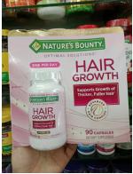 Nature's Bounty Optimal Solutions Hair Growth 90 Capsules วิตามินแก้ผมร่วง เร่งผมหนา ให้ยาวและแข็งแรง สูตรใหม่เข้มข้นเห็นผลใน 1 กระปุก 3 เดือน มีไบโอติน 10,000 มิลิกรัม เน้นๆๆเร่งผมยาว ผมหนา ดูเต็มขึ้น มี ADVANCED HAIR COMPLEX 160 มิลลิกรัม ประกอบด้ว Nature's Bounty Optimal Solutions Hair Growth 90 Capsules วิตามินแก้ผมร่วง เร่งผมหนา ให้ยาวและแข็งแรง สูตรใหม่เข้มข้นเห็นผลใน 1 กระปุก 3 เดือน มีไบโอติน 10,000 มิลิกรัม เน้นๆๆเร่งผมยาว ผมหนา ดูเต็มขึ้น มี ADVANCED HAIR COMPLEX 160 มิลลิกรัม ประกอบด้ว