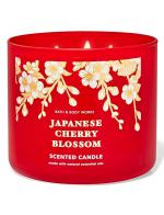 Bath & Body Works Japanese Cherry Blossom 3-Wick Candle 411 g. เทียนหอมสุดพิเศษ ขนาดใหญ่ มี 3 ไส้เทียน กระจายกลิ่นหอมได้ทั่วห้อง กลิ่นหอมของดอกซากุระญี่ปุ่น แสนอ่อนโยน หอมหวาน อบอุ่นนุ่มนวลผสมกับกลิ่นวนิลานุ่มๆ Bath & Body Works Japanese Cherry Blossom 3-Wick Candle 411 g. เทียนหอมสุดพิเศษ ขนาดใหญ่ มี 3 ไส้เทียน กระจายกลิ่นหอมได้ทั่วห้อง กลิ่นหอมของดอกซากุระญี่ปุ่น แสนอ่อนโยน หอมหวาน อบอุ่นนุ่มนวลผสมกับกลิ่นวนิลานุ่มๆ