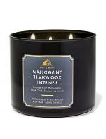 Bath & Body Works Mahogany Teakwood Intense 3-Wick Candle 411 g. เทียนหอมสุดพิเศษ ขนาดใหญ่ มี 3 ไส้เทียน กระจายกลิ่นหอมได้ทั่วห้อง กลิ่นหอมเปลือกไม้มะฮอกกานี ผสมกลิ่นไม้สักดำและกลิ่นไม้โอ๊ค ผสานกับกลิ่นลาเวนเดอร์ หอมผ่อนคลายเหมือนอยู่ในสปาเลยคะ Bath & Body Works Mahogany Teakwood Intense 3-Wick Candle 411 g. เทียนหอมสุดพิเศษ ขนาดใหญ่ มี 3 ไส้เทียน กระจายกลิ่นหอมได้ทั่วห้อง กลิ่นหอมเปลือกไม้มะฮอกกานี ผสมกลิ่นไม้สักดำและกลิ่นไม้โอ๊ค ผสานกับกลิ่นลาเวนเดอร์ หอมผ่อนคลายเหมือนอยู่ในสปาเลยคะ