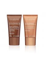 เซ็ทคู่ CLARINS Extra-Firming Day & Night CreamAll Skin Typesขนาดทดลอง 15ml.*2 หลอด เซ็ทคู่ครีมฟื้นบำรุงผิวหน้าสูตรใหม่  สูตรกลางวันและกลางคืนช่วยลดเลือนริ้วรอยและกระชับผิว ด้วยส่วนผสมทรงพลังที่ช่วยเสริมการสร้างคอลลาเจนให้ผิวดูกระชับขึ้นในเวลาเพียง 7  เซ็ทคู่ CLARINS Extra-Firming Day & Night CreamAll Skin Typesขนาดทดลอง 15ml.*2 หลอด เซ็ทคู่ครีมฟื้นบำรุงผิวหน้าสูตรใหม่  สูตรกลางวันและกลางคืนช่วยลดเลือนริ้วรอยและกระชับผิว ด้วยส่วนผสมทรงพลังที่ช่วยเสริมการสร้างคอลลาเจนให้ผิวดูกระชับขึ้นในเวลาเพียง 7