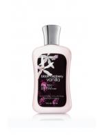 Bath & Body Works Black raspberry Vanilla Shea & Vitamin E Body Lotion 236 ml. โลชั่นถนอมผิวเติมความชุ่มชื่นให้ผิว ทั้งยังมีกลิ่นหอมติดผิวกายนานตลอดวัน กลิ่นนี้จะมีความหอมเปรี้ยวหวานของราสเบอรี่ผลสีม่วงเข้ม นุ่มละมุนด้วยกลิ่นวนิลาเหมาะ Bath & Body Works Black raspberry Vanilla Shea & Vitamin E Body Lotion 236 ml. โลชั่นถนอมผิวเติมความชุ่มชื่นให้ผิว ทั้งยังมีกลิ่นหอมติดผิวกายนานตลอดวัน กลิ่นนี้จะมีความหอมเปรี้ยวหวานของราสเบอรี่ผลสีม่วงเข้ม นุ่มละมุนด้วยกลิ่นวนิลาเหมาะ