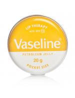Vaseline Lip Therapy Petroleum Jelly Pocket Size With SPF 15 Sun Protection สูตรกันแดด ปกป้องริมฝีปากให้เนียนนุ่ม ชุ่มชื่น ไม่แห้งคล้ำ