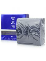 KOSE Sekkisei Clear Facial Soap 120g. Refill สบู่ดำอันเลื่องชื่อ สบู่ล้างหน้าให้ฟองครีมนุ่มละมุน ขจัดสิ่งอุดตันรูขุมขน น้ำมันส่วนเกินบนผิว และเซลล์ผิวเก่าที่มีเมลานินสะสมอันเป็นสาเหตุของความหมองคล้ำได้อย่างหมดจด ใช้เวลากว่า 80 วันในการผสมผสานส KOSE Sekkisei Clear Facial Soap 120g. Refill สบู่ดำอันเลื่องชื่อ สบู่ล้างหน้าให้ฟองครีมนุ่มละมุน ขจัดสิ่งอุดตันรูขุมขน น้ำมันส่วนเกินบนผิว และเซลล์ผิวเก่าที่มีเมลานินสะสมอันเป็นสาเหตุของความหมองคล้ำได้อย่างหมดจด ใช้เวลากว่า 80 วันในการผสมผสานส