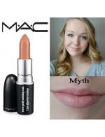 MAC SatinLipstick #Myth ลิปสติกเนื้อซาติน เนื้อสัมผัสนุ่มลื่นแต่เนื้อสีเข้มข้น ระดับปกปิดปานกลางถึงมาก ให้ฟินนิชแบบซาติน MAC SatinLipstick #Myth ลิปสติกเนื้อซาติน เนื้อสัมผัสนุ่มลื่นแต่เนื้อสีเข้มข้น ระดับปกปิดปานกลางถึงมาก ให้ฟินนิชแบบซาติน